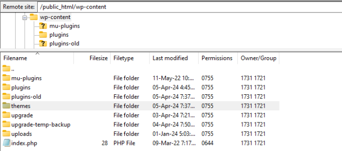 WordPress 的503错误