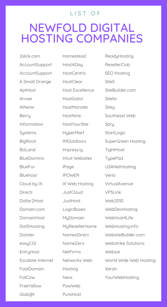 谨慎选择Newfold Digital (EIG) 旗下的主机托管公司 （包含Bluehost，HostGator）