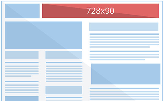 Google AdSense 横幅尺寸